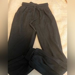 ribbed sweatpants